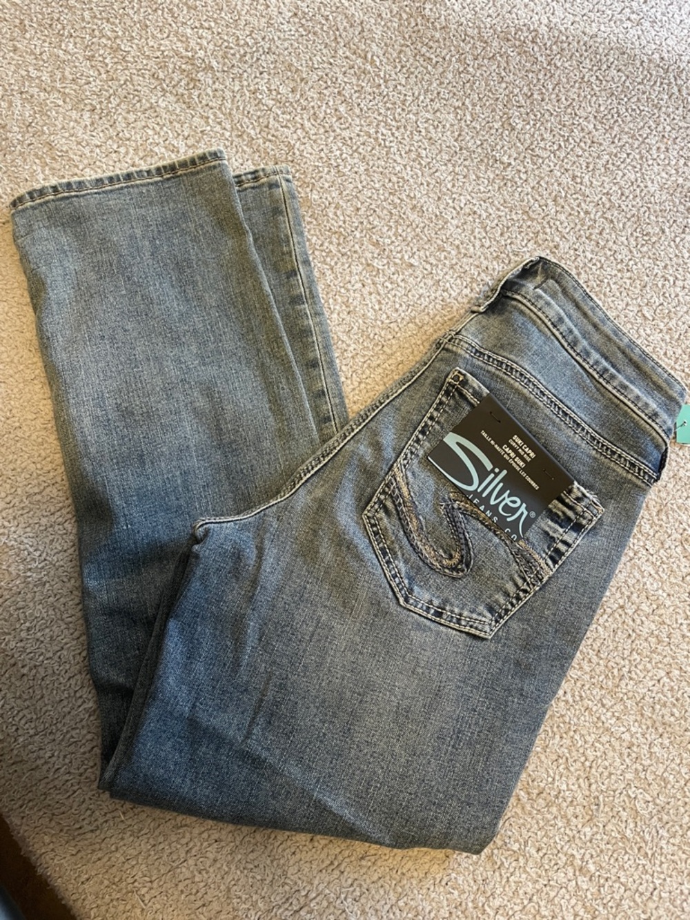 Silver Jeans Men's Slim Straight Light Blue Denim